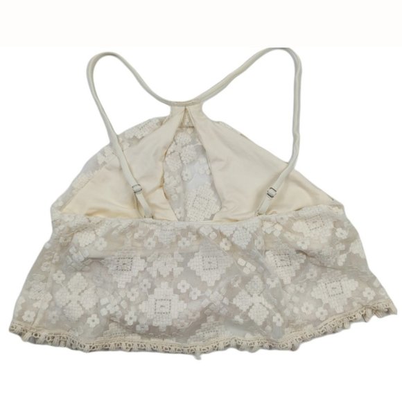 Blue Life White Lace Bikini Top - Picture 3 of 7